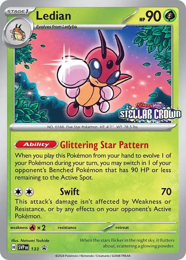 Ledian - Pokemon Scarlet & Violet Promos #133