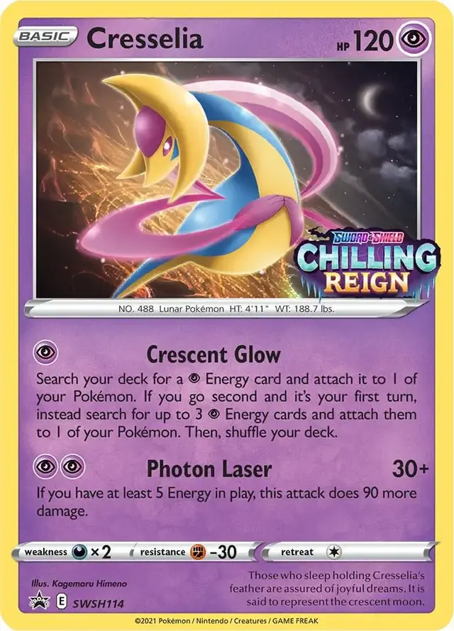 Cresselia - Pokemon Sword & Shield Promos #SWSH114