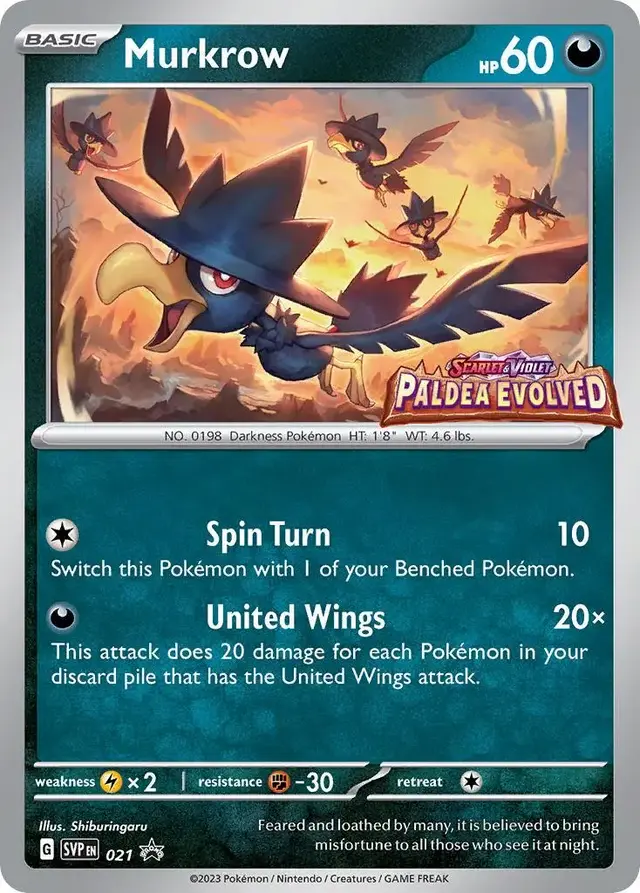 Murkrow - Pokemon Scarlet & Violet Promos #21