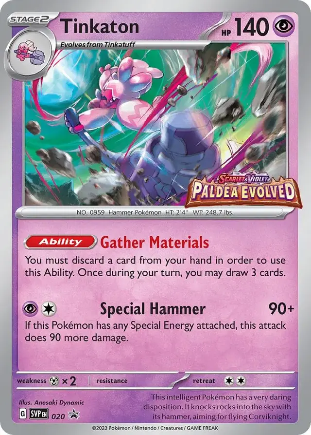 Tinkaton - Pokemon Scarlet & Violet Promos #20