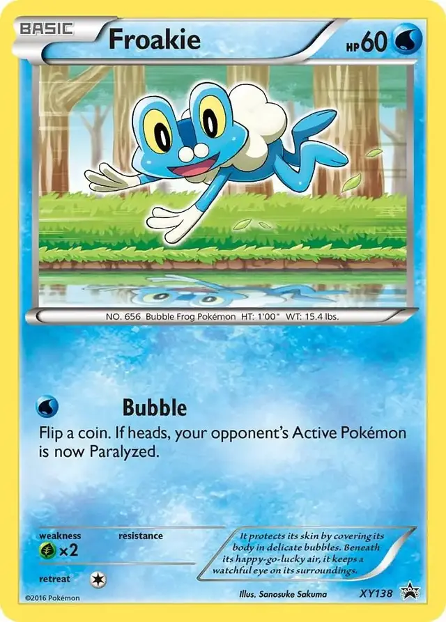 Froakie - Pokemon XY Promos #XY138