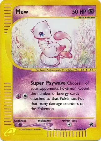 Mew [Reverse Holo] - Pokemon Expedition #19