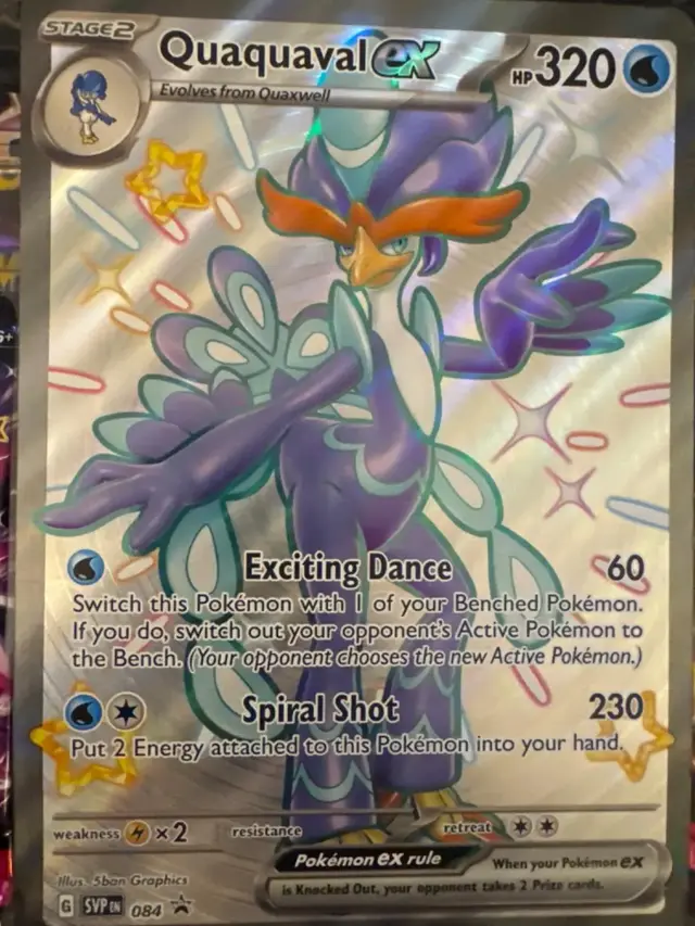 Quaquaval Ex [Jumbo] - Pokemon Jumbo Cards #84