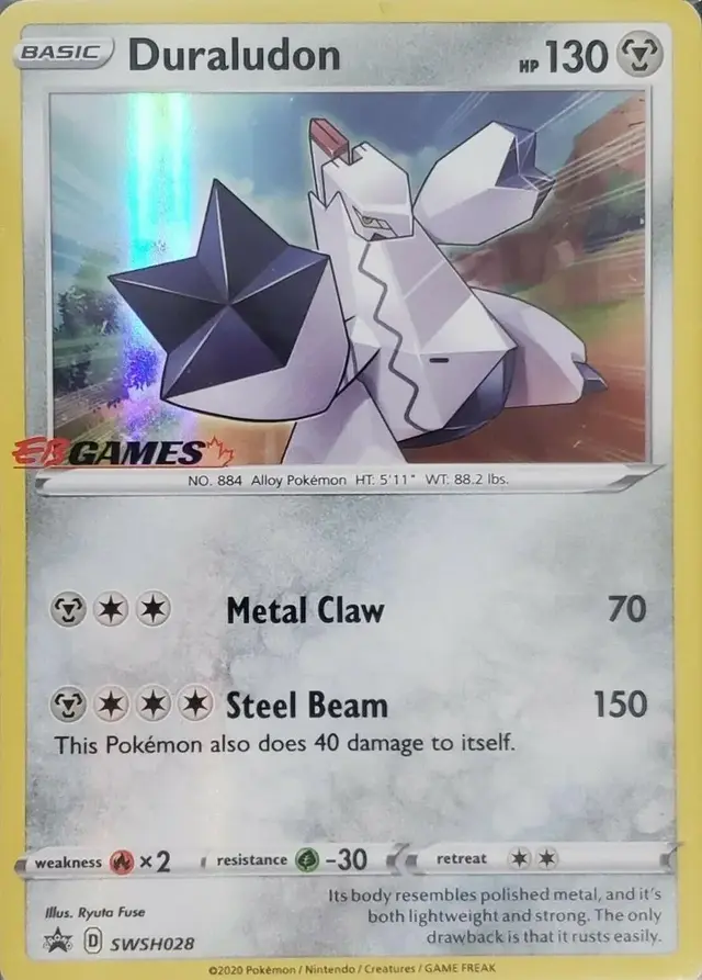 Duraludon [EB Games] - Pokemon Sword & Shield Promos #SWSH028