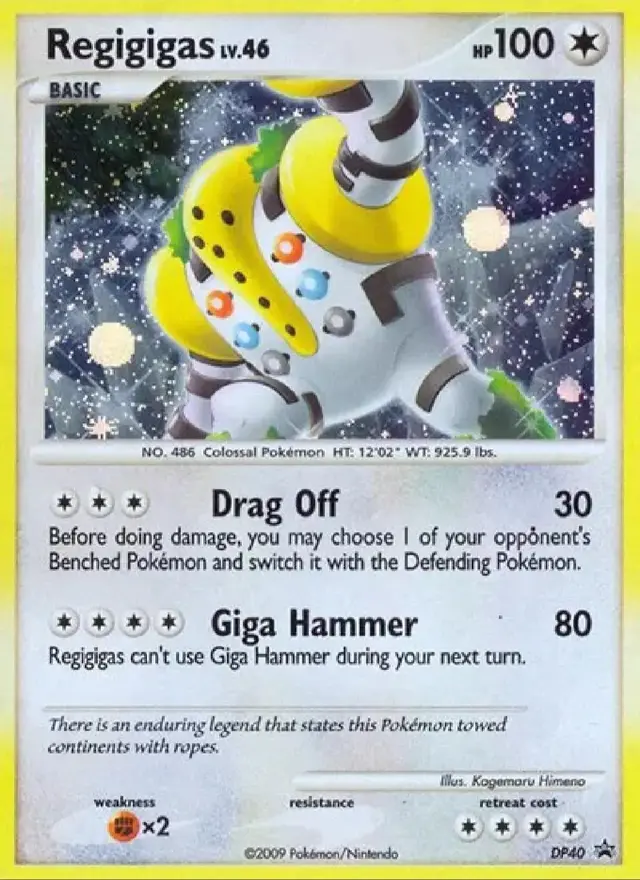 Regigigas - Pokemon Diamond and Pearl Promos #DP40