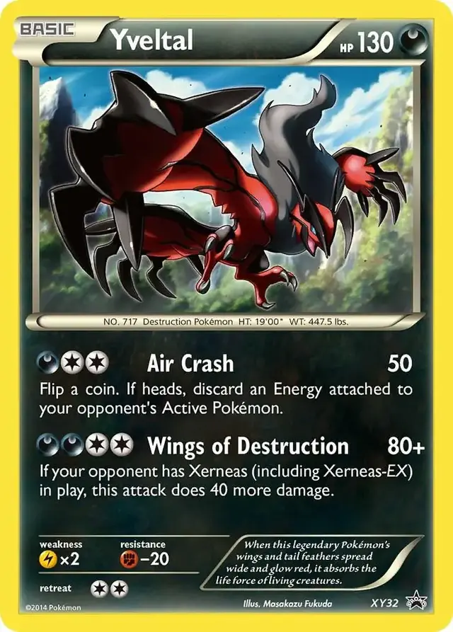 Yveltal - Pokemon XY Promos #XY32