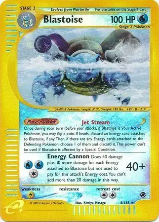 Blastoise [Reverse Holo] - Pokemon Expedition #4