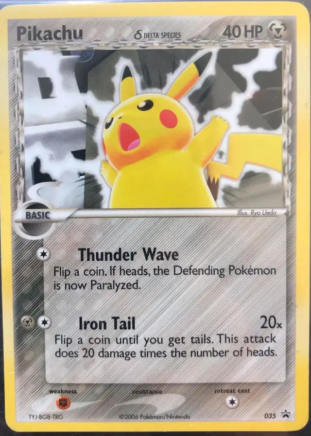 Pikachu - Pokemon Nintendo Promos #35