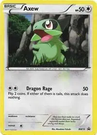 Axew - Pokemon Black and White Promos #BW10