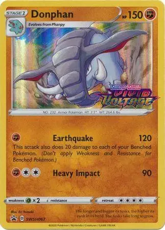 Donphan - Pokemon Sword & Shield Promos #SWSH067