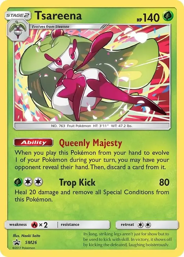 Tsareena - Pokemon SM Promos #SM26