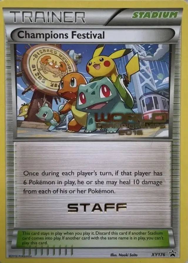 Champions Festival [Staff] - Pokemon Prerelease & Staff Promos #XY176
