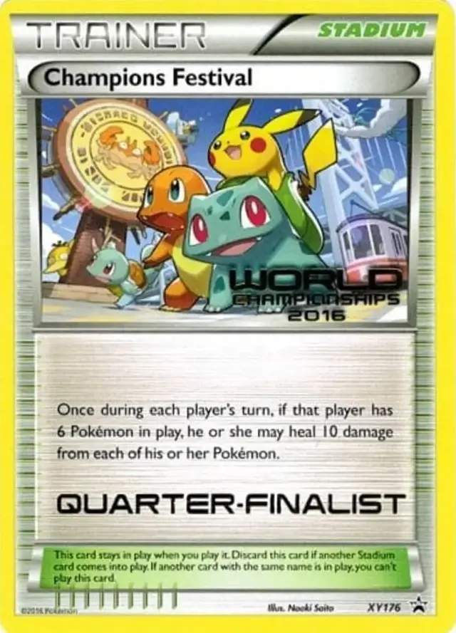 Champions Festival [Quarter Finalist] - Pokemon Tournament Promos #XY176