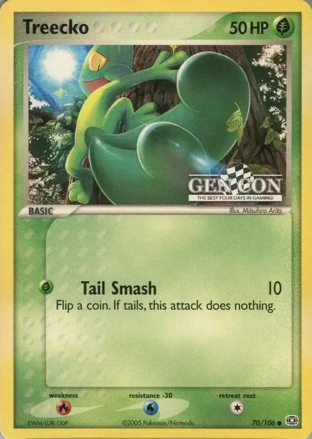 Treecko [Gencon] - Pokemon Promo #70