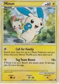 Minun - Pokemon HGSS Promos #HGSS17
