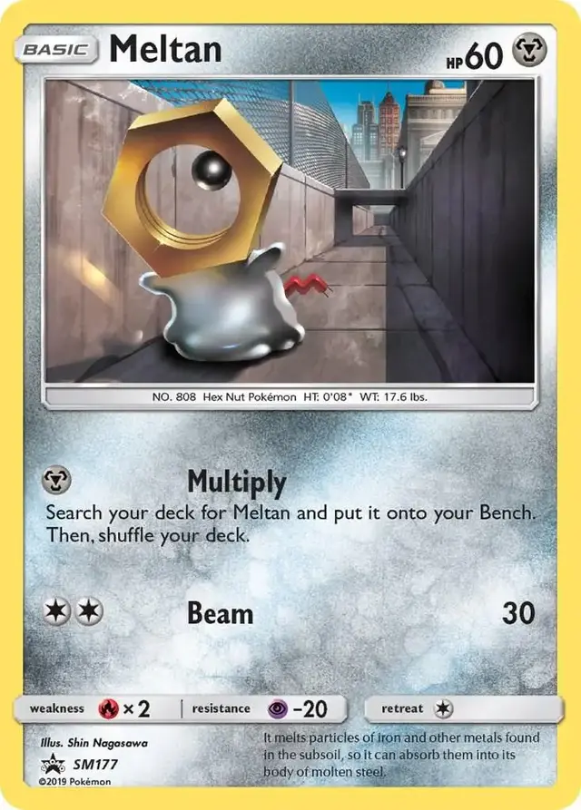 Meltan - Pokemon SM Promos #SM177