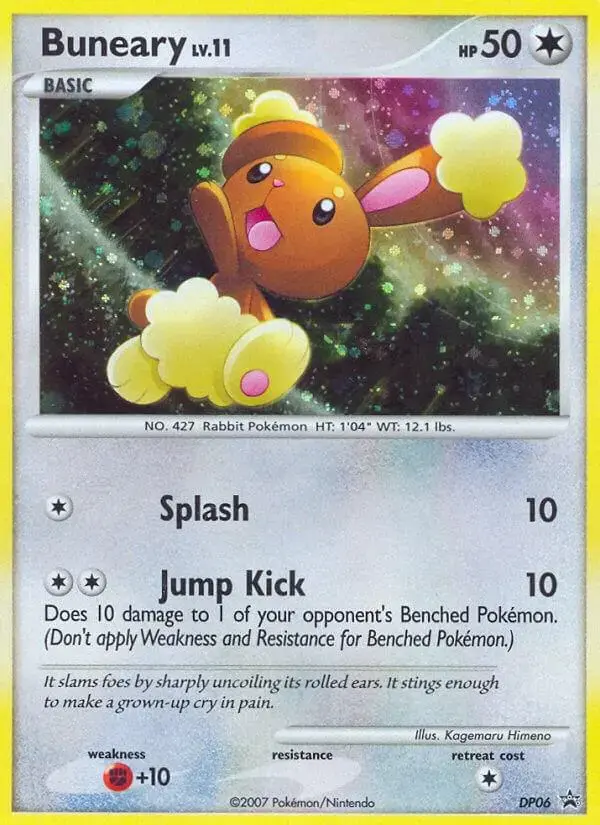 Buneary - Pokemon Diamond and Pearl Promos #DP06