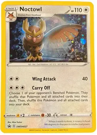 Noctowl - Pokemon Sword & Shield Promos #SWSH027