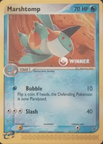 Marshtomp - Pokemon Nintendo Promos #011