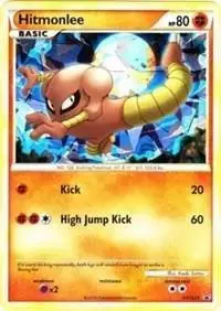 Hitmonlee - Pokemon HGSS Promos #HGSS25