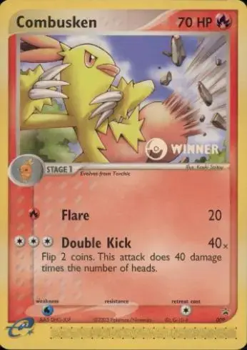 Combusken - Pokemon Nintendo Promos #009