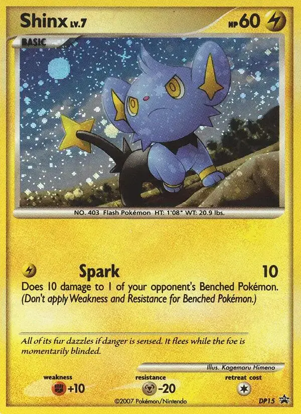 Shinx - Pokemon Diamond and Pearl Promos #DP15