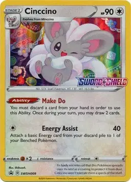 Cinccino - Pokemon Sword & Shield Promos
