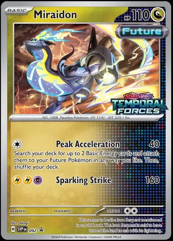 Miraidon - Pokemon Scarlet & Violet Promos #92