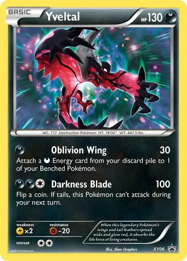 Yveltal - Pokemon XY Promos #XY06