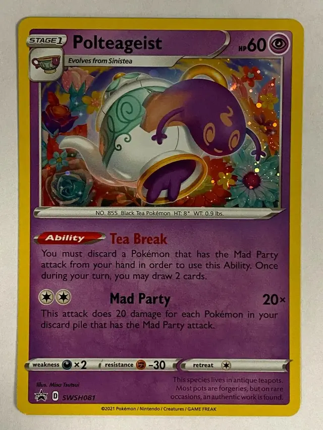 Polteageist - Pokemon Sword & Shield Promos #SWSH081