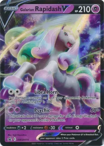 Galarian Rapidash V [Jumbo] - Pokemon Jumbo Cards #SWSH111