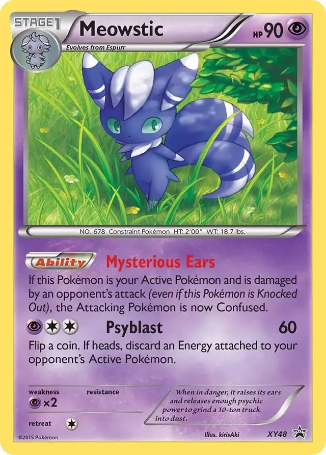 Meowstic - Pokemon XY Promos #XY48