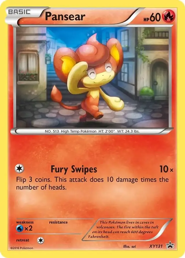 Pansear - Pokemon XY Promos #XY131