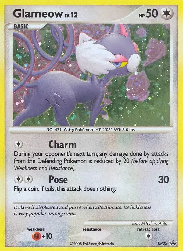 Glameow - Pokemon Diamond and Pearl Promos #DP23