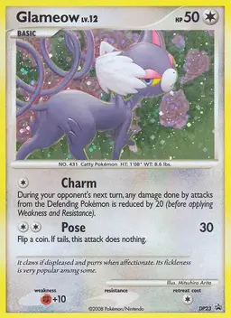 Glameow - Pokemon Diamond and Pearl Promos
