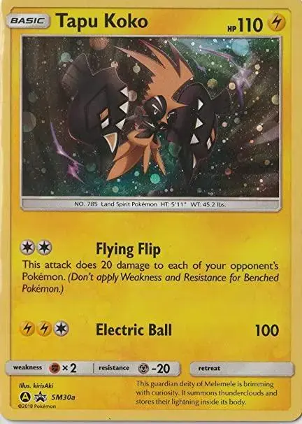 Tapu Koko - Pokemon SM Promos #SM30a