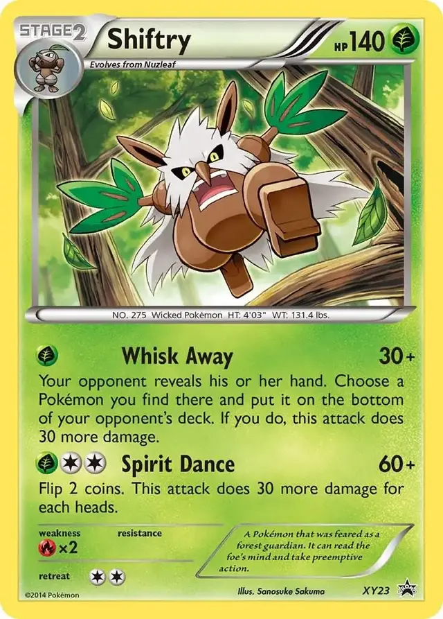 Shiftry - Pokemon XY Promos #XY23