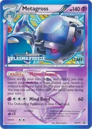 Metagross [Prerelease Staff] - Pokemon Prerelease & Staff Promos #BW75
