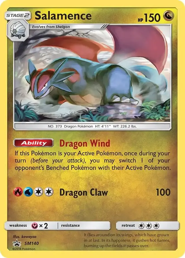 Salamence - Pokemon SM Promos #SM140