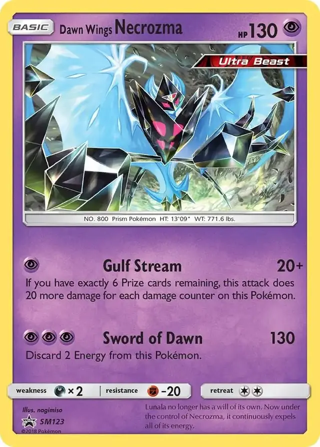 Dawn Wings Necrozma - Pokemon SM Promos #SM123