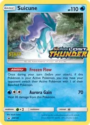 Suicune [Prerelease Staff] - Pokemon Prerelease & Staff Promos #SM149
