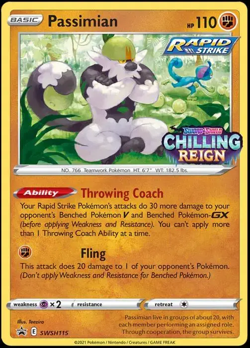 Passimian - Pokemon Sword & Shield Promos #SWSH115
