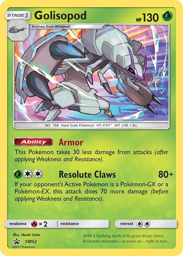 Golisopod - Pokemon SM Promos #SM52