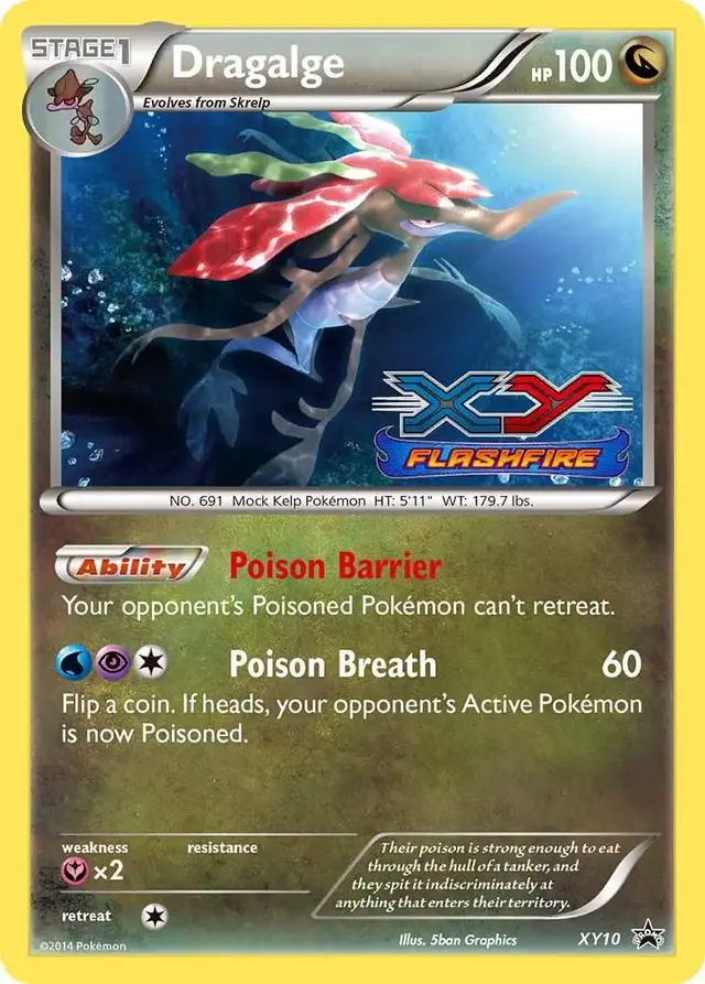 Dragalge - Pokemon XY Promos #XY10