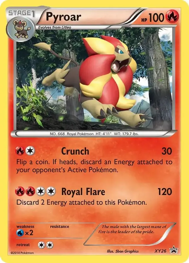 Pyroar - Pokemon XY Promos #XY26