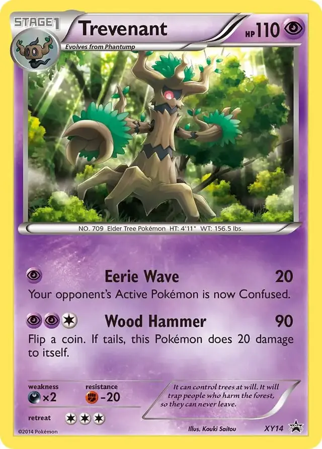 Trevenant - Pokemon XY Promos #XY14