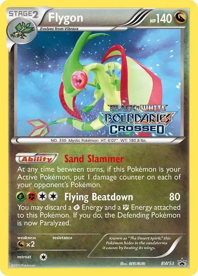 Flygon - Pokemon Black and White Promos #BW53