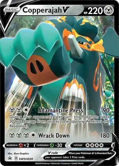 Copperajah V [Jumbo] - Pokemon Jumbo Cards #swsh030