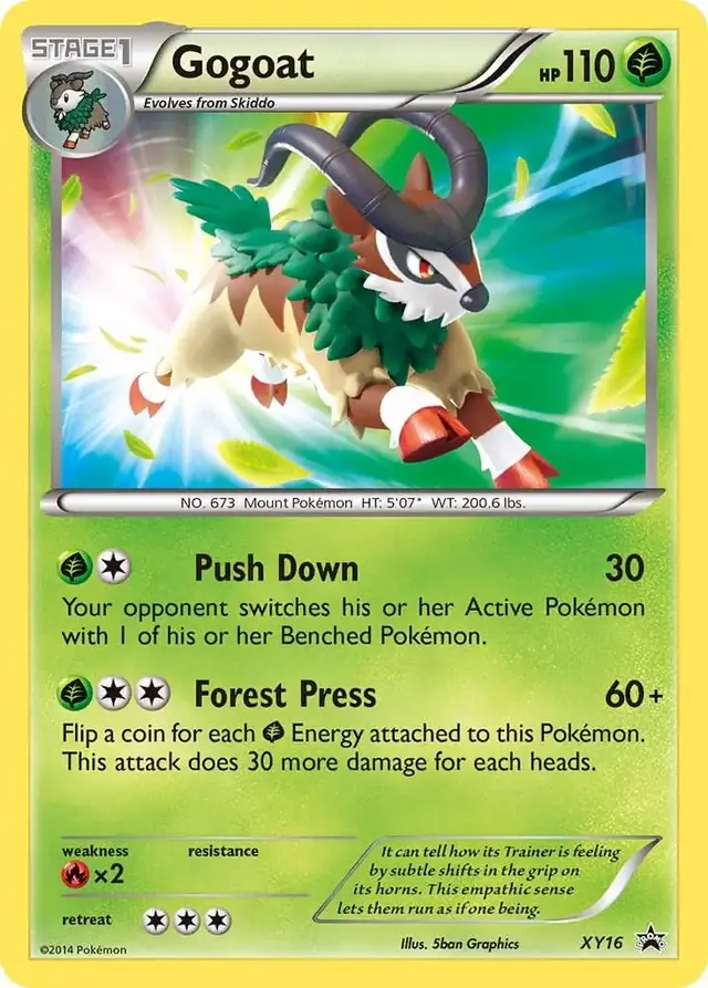 Gogoat - Pokemon XY Promos #XY16