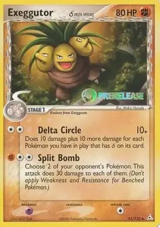 Exeggutor [Prerelease] - Pokemon Prerelease & Staff Promos #41